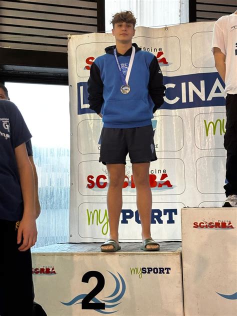 Doria Nuoto Loano Joel Pontanari Sul Podio Al Campionato Regionale A