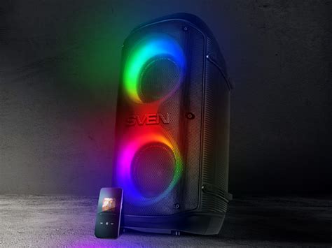 SVEN PS-800 Party speaker system with Bluetooth, karaoke and FM radio