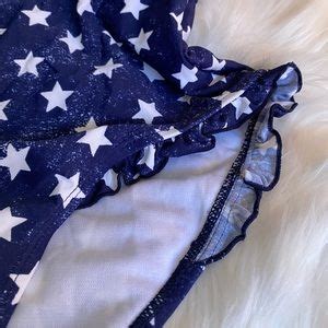 Hot Water Swim Hot Water American Flag Monokini Bikini Swim Suit Nwt B627 Poshmark