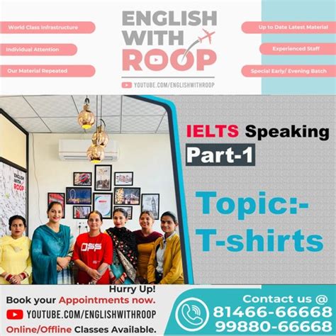 Stream Ielts Speaking Part 1 Topic T Shirts From English With Roop