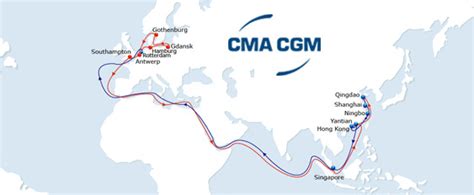 Cma Cgm To Improve Its Services Connecting North Europe With Middle