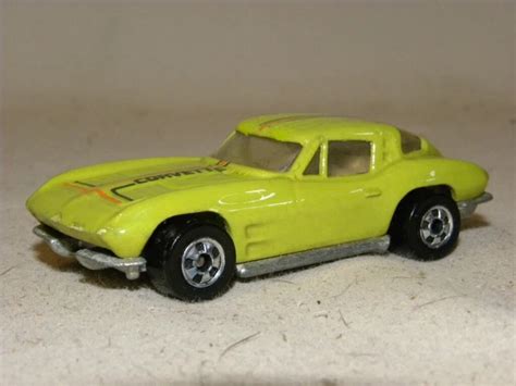 Voiture Miniature Vintage Hot Wheels Mattel Inc Corvette Stingray Malaysia Eur