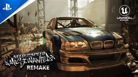 Need for Speed Most Wanted Remake - Unreal Engine 5 Amazing Showcase l ...