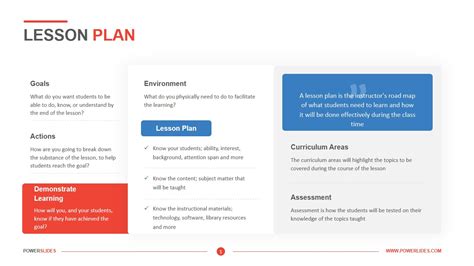 Lesson Plan Template | Download & Edit PPT | PowerSlides™