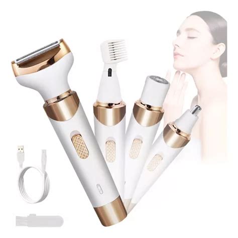 En Depiladora El Ctrica Bikini Mujer Rasuradora Cejas Meses Sin Inter S