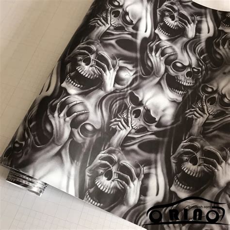 ORINO WRAPS GRAFFITI CAR STICKER BOMB WRAP SHEET DECAL VINYL DIY SKULL ...