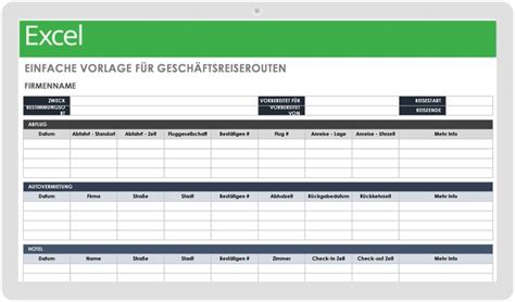 Kostenlose Routenvorlagen Smartsheet