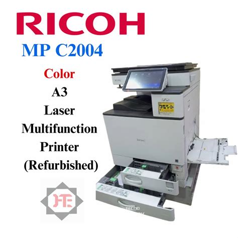 Ricoh MP C2004 Color A3 Laser Multifunction Printer Refurbished At Rs