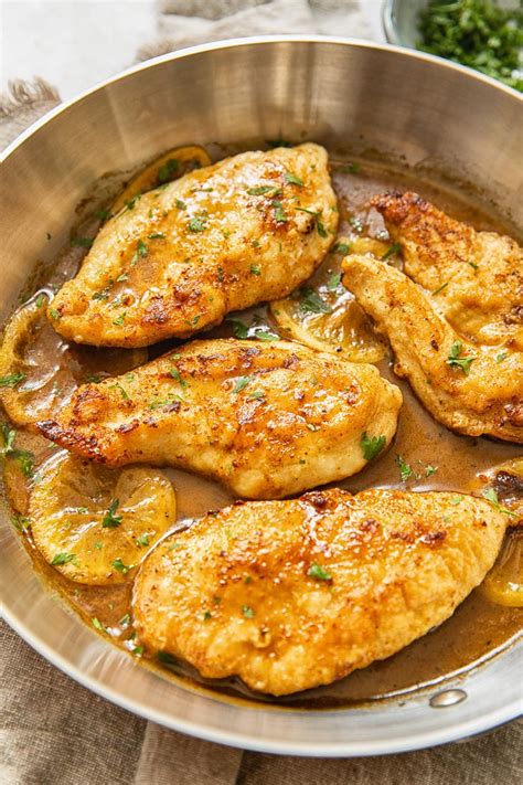 Lemon Butter Chicken Cutlets Recipe Cart