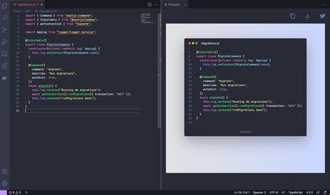 Snipped My First Vs Code Extension Create Fancy Screenshots Of Your Code Reactjs