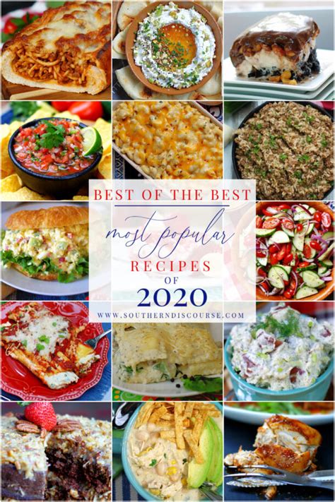 Best of the Best: Our Most Popular Recipes of 2020 - Southern Discourse
