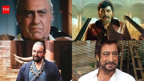 amjad khan  shakti kapoor love stories  bollywoods top villains