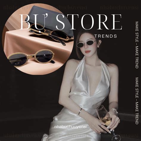 kính râm oval Bự Store thời trang nữ mắt tròn viền nổi D hot hiện nay