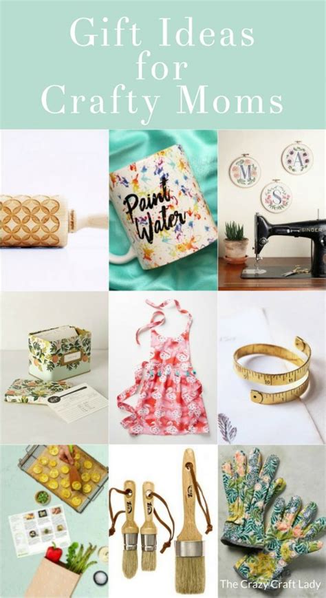 Mother's Day Gift Guide for Crafty Moms - The Crazy Craft Lady