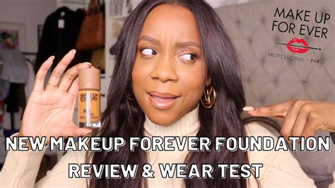 New Makeup Forever Hd Skin Undetectable Foundation 12 Hr Review And Wear Test Youtube