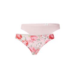 Hollister Bikini Donji Dio Zelena Roza Roza Bijela Jeftinije Hr