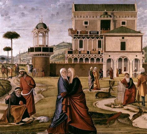 Stampe Di Qualità Del Museo La Visitazione 1504 di Vittore Carpaccio