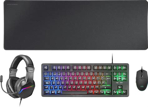 Distribuidor De Pack Gaming Mars Gaming Mcp Rgb Es Teclado Frgb Rat N