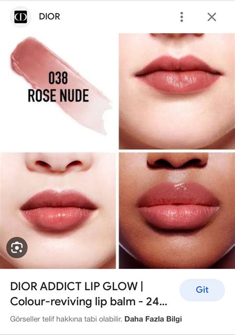 Dior Addict Lip Glow 038 Rose Nude 2024 Dior Addict Dior Bilgi