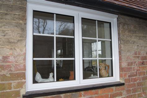White aluminium window with external Georgian bars | Window design ...