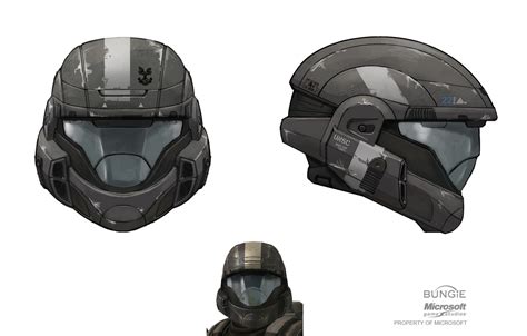 Artstation Halo Helmet Unsc Game Assets