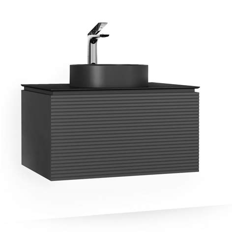 Тумба подвесная Jorno Stone 80 Антрацит Stn.01.80/P/A/JR, купить в ...