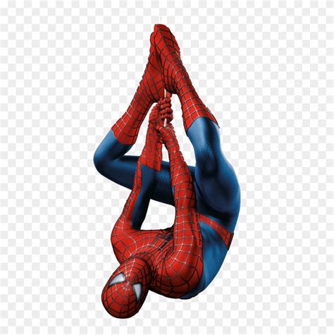 Spiderman Hanging Upside Down Drawing - Boucher Twor1982