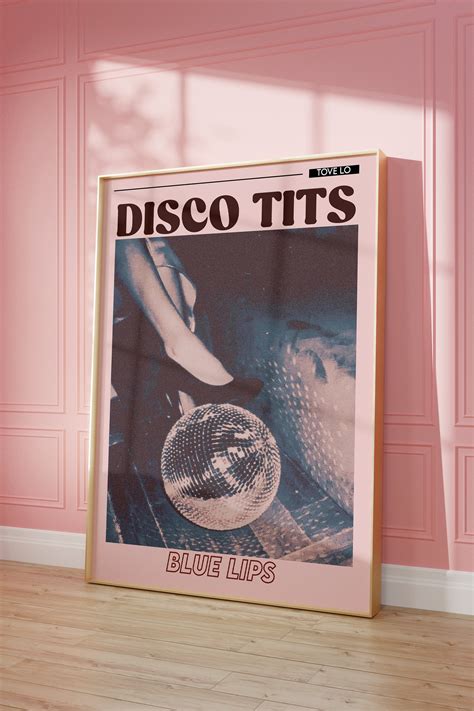 Tove Lo Wall Art Disco Tits Poster Hyperpop Music Album Cover 8x10 16x20 12x16 18x24 Etsy