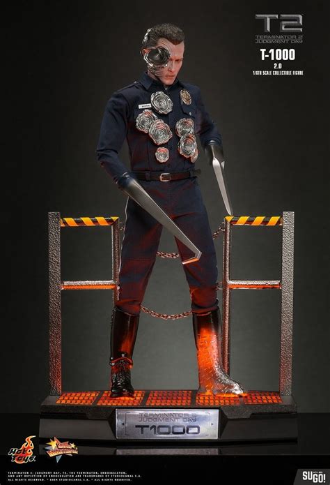 Hot Toys Terminator Judgment Day Mms T Action Figure Sugo Toys Action
