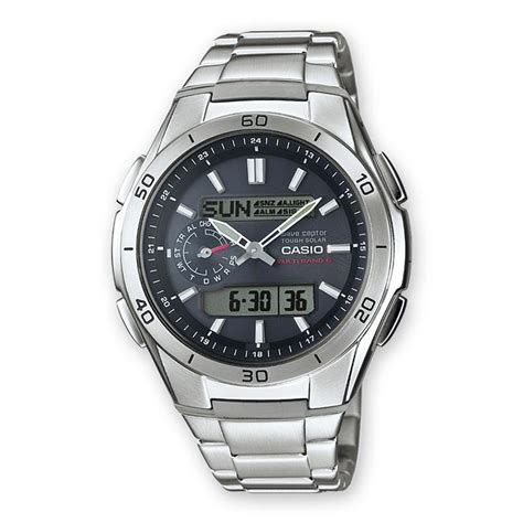 Reloj Casio Hombre Anal Gico Digital Plateado WVA M650D 1AER