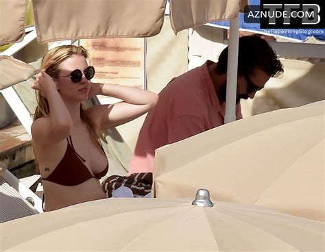 Mia Goth Sexy Seen Flaunting Her Hot Bikini Body At The Beach In Portofino Aznude