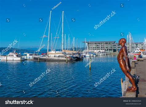 Solace Wind Naked Man Statue Port Stock Photo Shutterstock