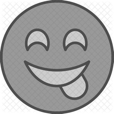 Face Savoring Food Emoji Emoji Icon Download In Dualtone Style