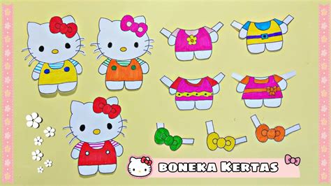 Cara Membuat Boneka Kertas Cara Membuat Mainan Bongkar Pasang DIY