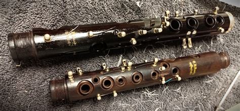 wood clarinet  plastic clarinet  wind