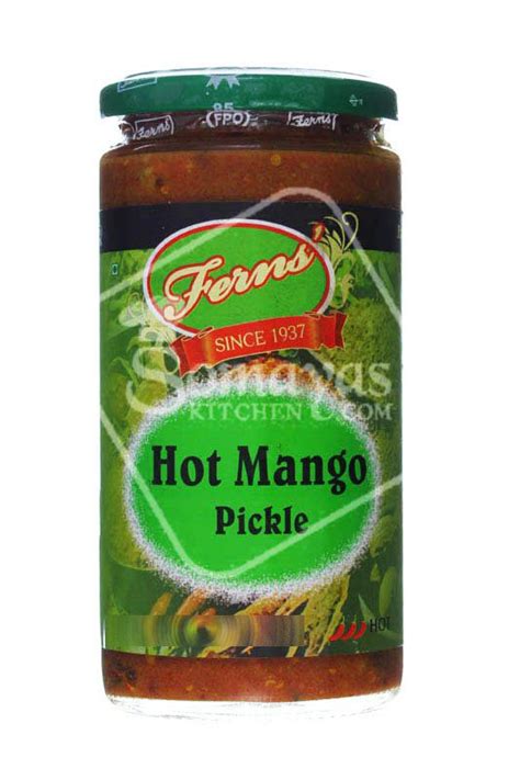 Ferns Hot Mango Pickle G Hallans