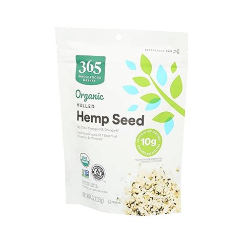 Organic Hulled Hemp Seed 4 Oz At Whole Foods Market