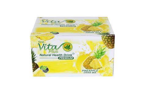 First Vita Plus Natural Health Drink ™ Premium Pineapple