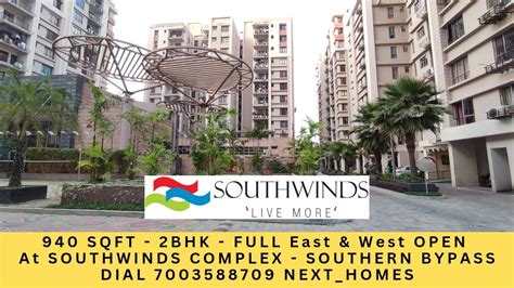 940 Sqft 2BHK For Sale At Southwinds EM Bypass Extension Kolkata