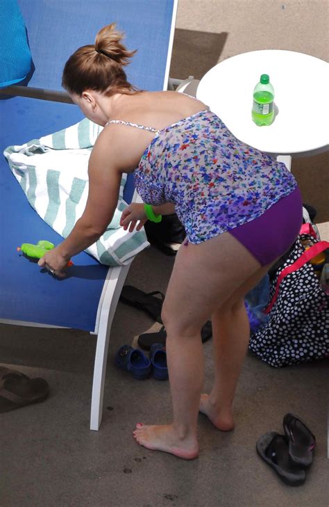 Candid MILF Mom Fat Tits Ass By Pool Porn Pictures XXX Photos Sex Images 2115110 PICTOA