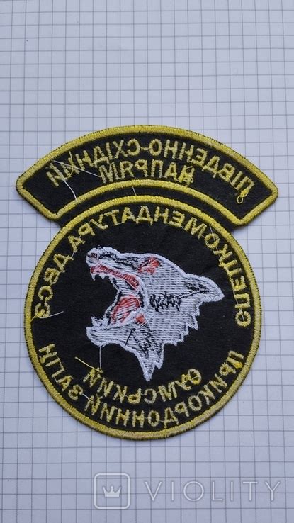 Шеврон ПВ України Сумський ПрикЗ Спецкомендатура ДВСЗ - «VIOLITY»