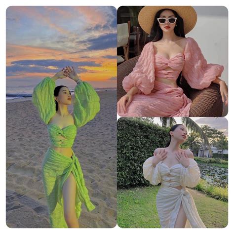 Foam Bikini Set Beachpiece Shopee Malaysia