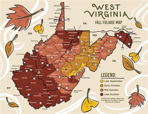 Fall foliage colors beginning to appear in West Virginia | News ...