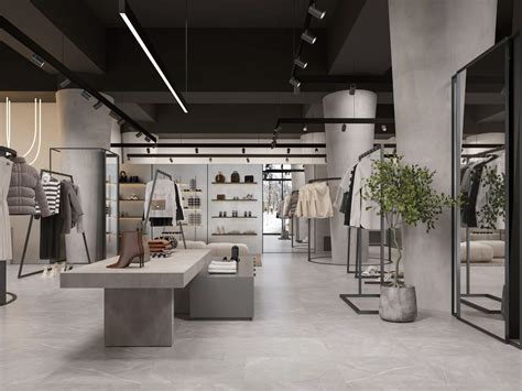 dsh clothing store  astana behance clothing store interior