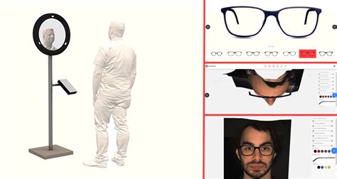 Mirror Based 3d Scanning System For Custom Eyewear 3d Printing Industry