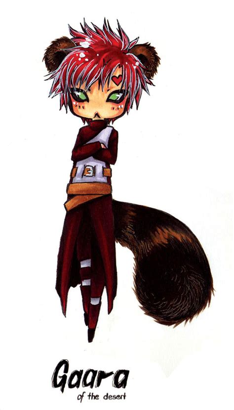 Gaara Shuukaku Chibi Chan By Chuebi On Deviantart
