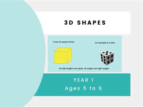 3d Shapes Year 1 Digital Activities Teaching Resources Teaching