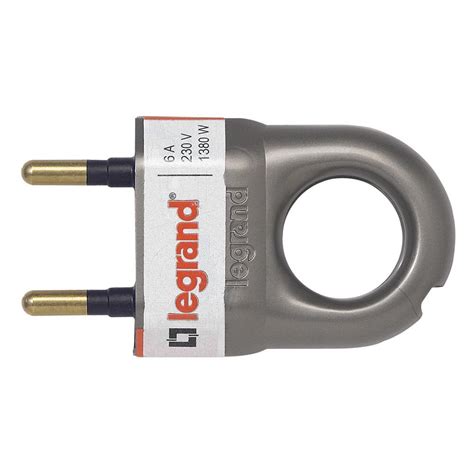 LEGRAND Приклучок монофазен со прстен алуминиум 6а | Најголема онлајн ...