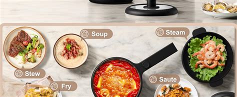 Amazon Hytric Hot Pot Electric L Portable Non Stick Frying Pan