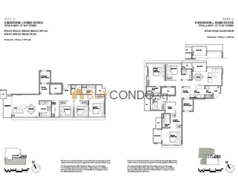 Enchante Condominium Floor Plan Buy Condo Singapore